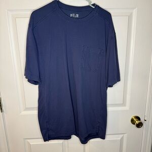 Duluth Trading Co Navy Short Sleeve Tee Mens Size Large